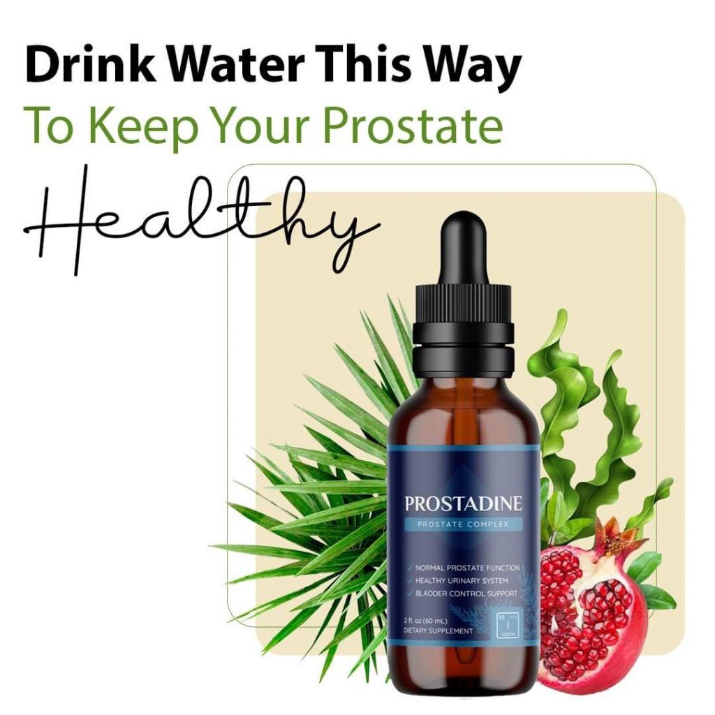 Drink Water This Way for Healthy Prostate